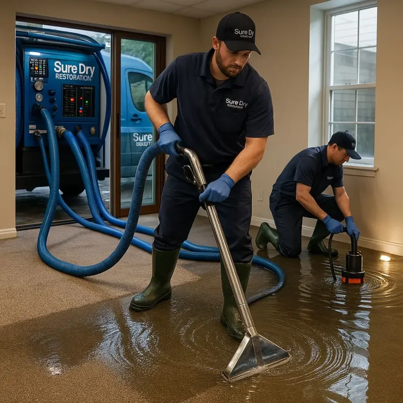 Water Extraction and Removal process in Johnston, SC